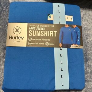 Hurley Ocean Blue Long Sleeve Sunshirt